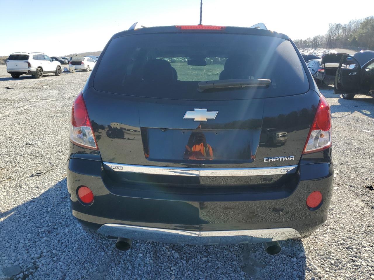 2012 Chevrolet Captiva VIN 3GNFL4E55CS647236 Copart auction photo, front end / undercarriage damage thumbnail 6