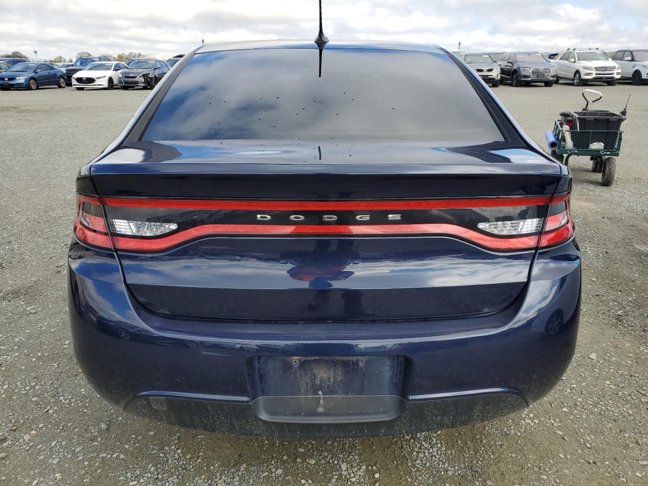 2015 Dodge Dart VIN 1C3CDFBB0FD227374 Copart auction photo, front end / side damage thumbnail 6