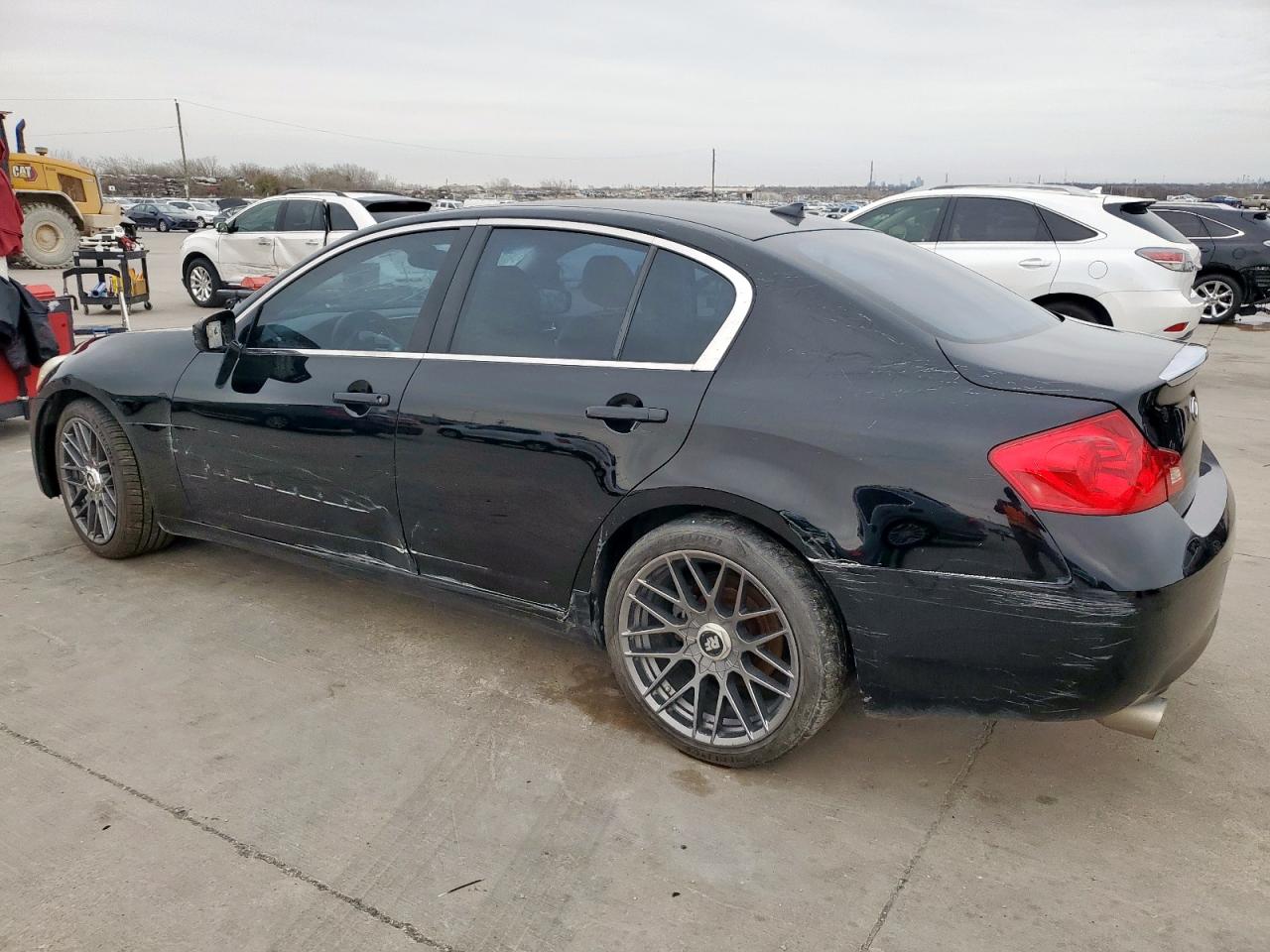 2009 Infiniti G VIN JNKCV61E79M013313 Copart auction photo, side damage thumbnail 2