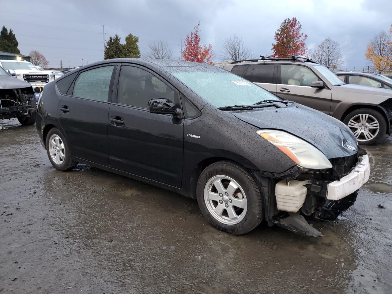 2007 Toyota Prius VIN JTDKB20U677626672 Copart auction photo, frame damage damage thumbnail 4