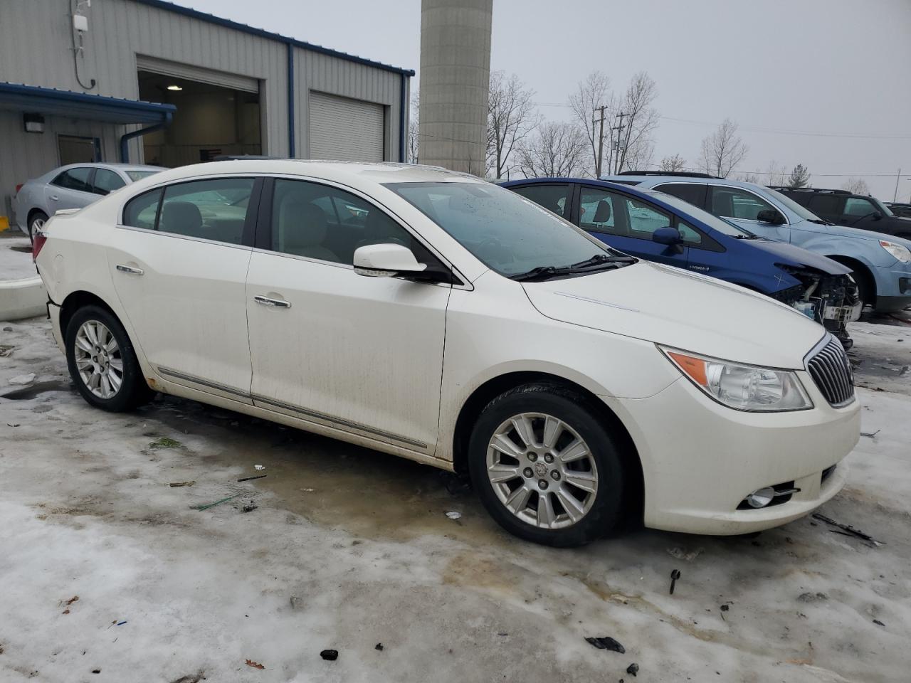 2013 Buick LaCrosse VIN 1G4GC5ERXDF147709 Copart auction photo, rear end damage thumbnail 4