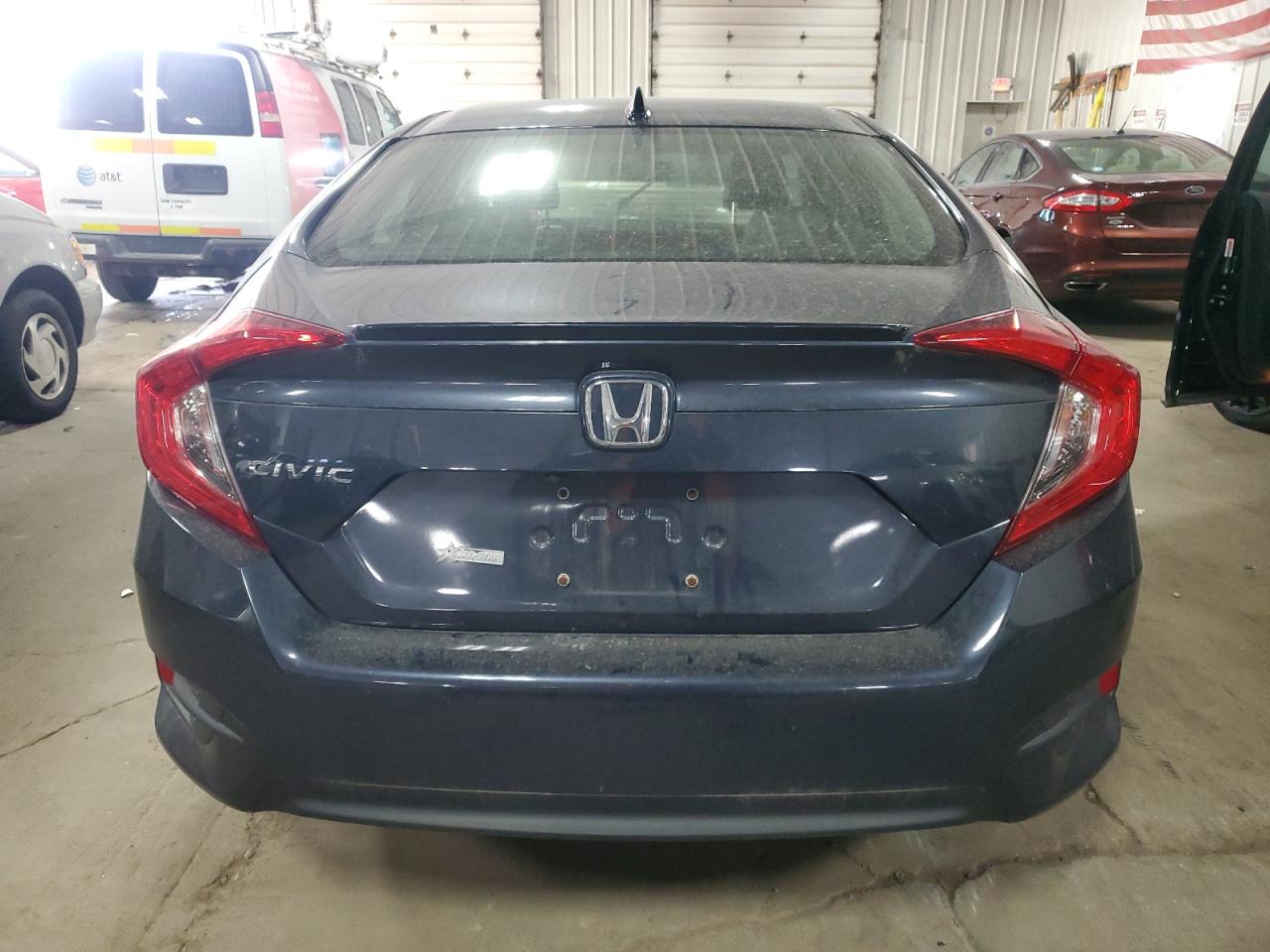 2018 Honda Civic VIN JHMFC1F76JX026301 Copart auction photo, front end damage thumbnail 6