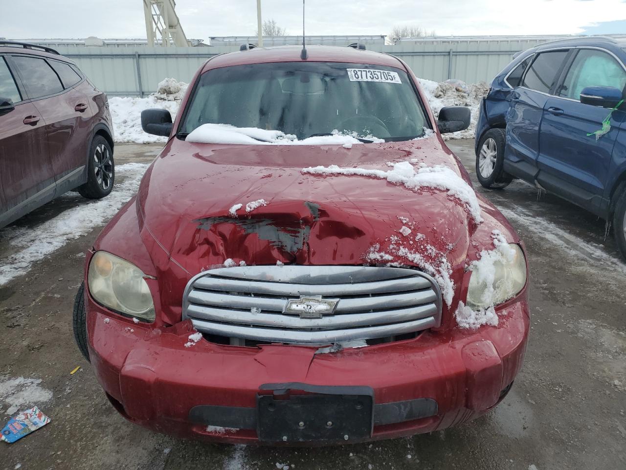 2011 Chevrolet HHR VIN 3GNBAAFW8BS549228 Copart auction photo, all over damage thumbnail 5