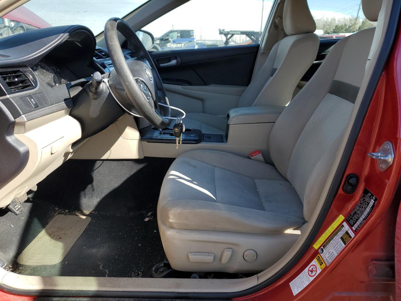2014 Toyota Camry VIN 4T4BF1FK3ER374531 Copart auction photo, front end damage thumbnail 7