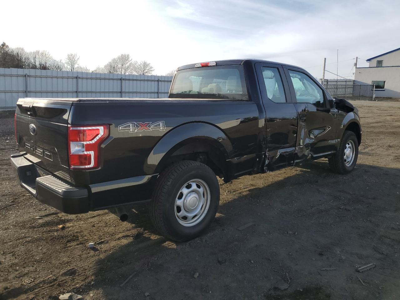 2018 Ford F-150 VIN 1FTEX1EB3JFD09171 Copart auction photo, side damage thumbnail 3