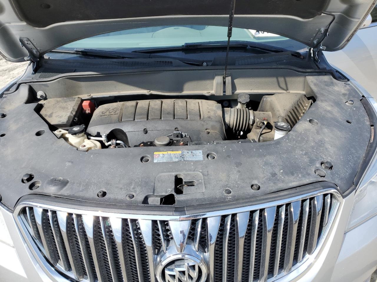 2014 Buick Enclave VIN 5GAKVBKD5EJ296061 Copart auction photo, front end / side damage thumbnail 13