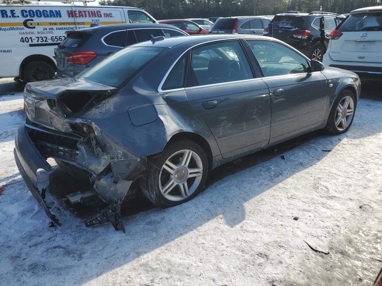 2006 Audi A4 VIN WAUDF78E36A253029 Copart auction photo, rear end damage thumbnail 3