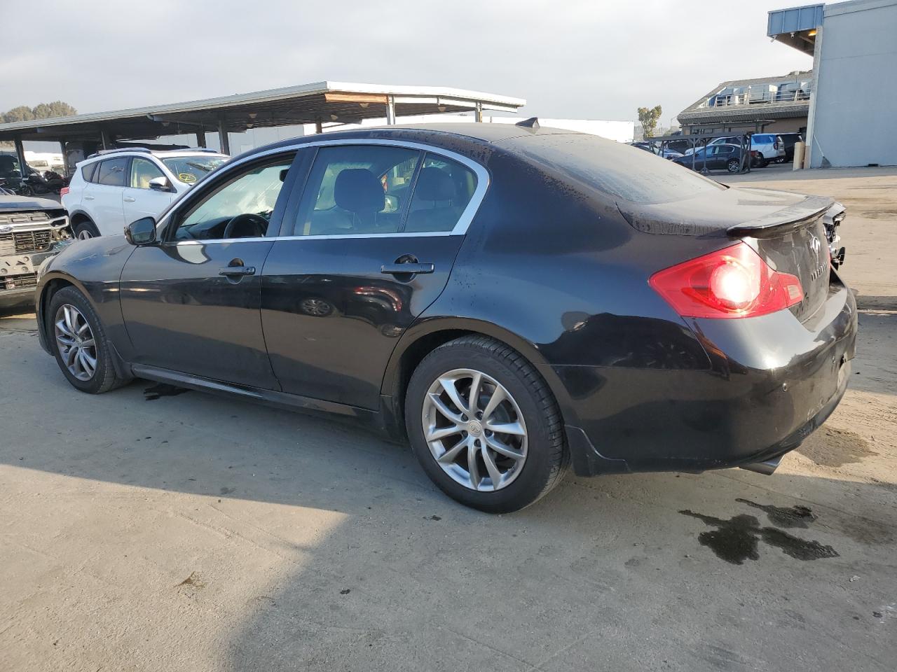 2011 Infiniti G VIN JN1CV6AR6BM353257 Copart auction photo, vandalism damage thumbnail 2