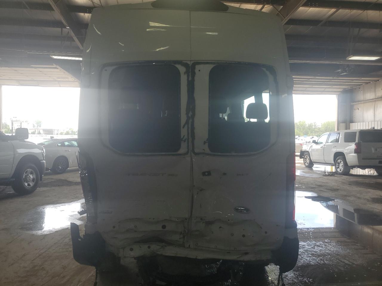 2021 Ford Transit VIN 1FBAX2X80MKA32064 Copart auction photo, rear end damage thumbnail 6