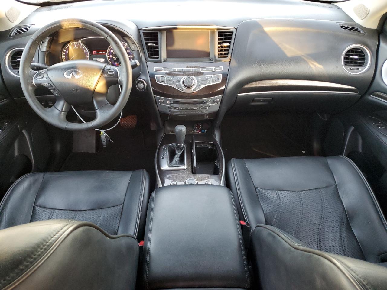 2014 Infiniti QX60 VIN 5N1AL0MM8EC529724 Copart auction photo, front end damage thumbnail 8