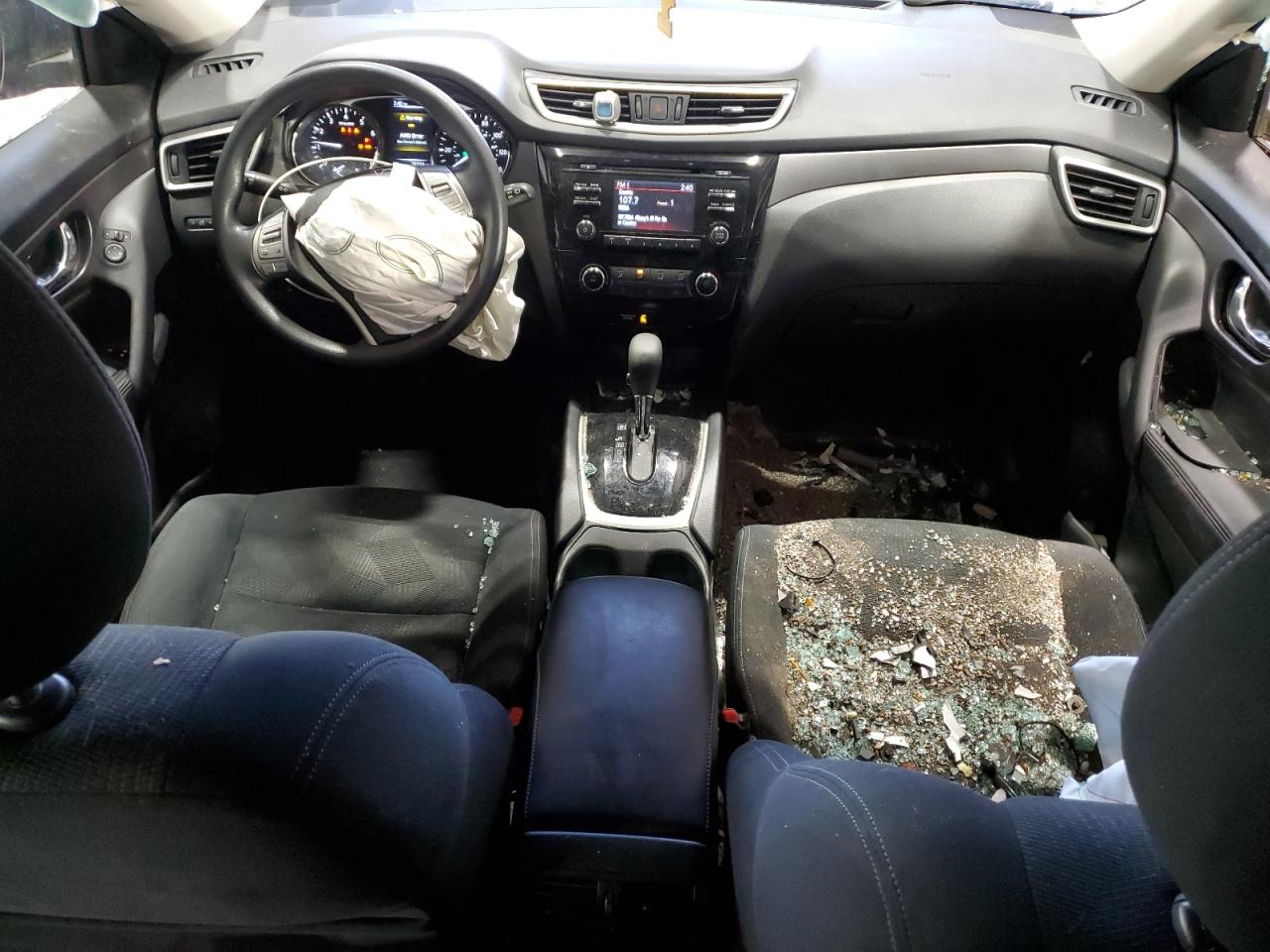 2016 Nissan Rogue VIN JN8AT2MV4GW144255 Copart auction photo, front end / side damage thumbnail 8