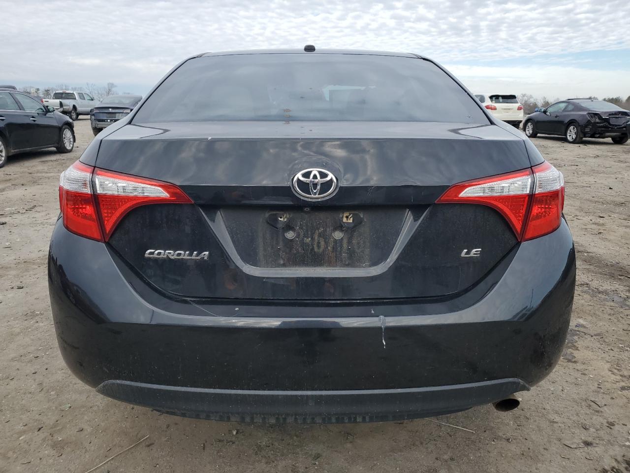 2015 Toyota Corolla VIN 2T1BURHE4FC280067 Copart auction photo, front end / minor dent/scratches damage thumbnail 6