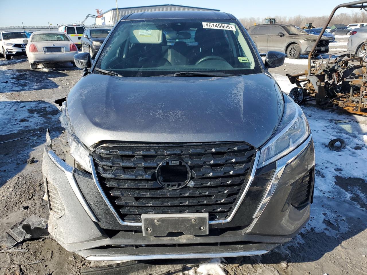 2022 Nissan Kicks VIN 3N1CP5BV7NL497687 Copart auction photo, front end damage thumbnail 5