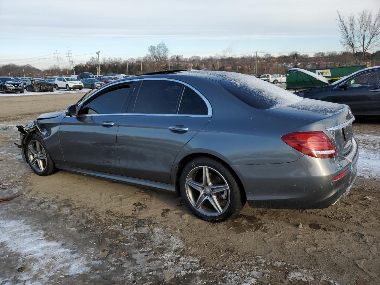 2017 Mercedes-Benz E-klasse VIN WDDZF4KBXHA013958 Copart auction photo, front end damage thumbnail 2