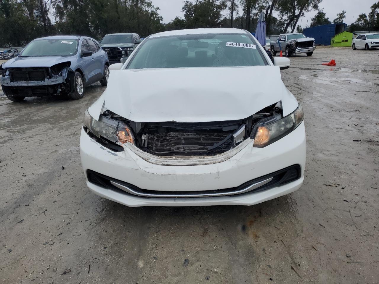 2015 Honda Civic VIN 19XFB2F55FE029707 Copart auction photo, front end / minor dent/scratches damage thumbnail 5