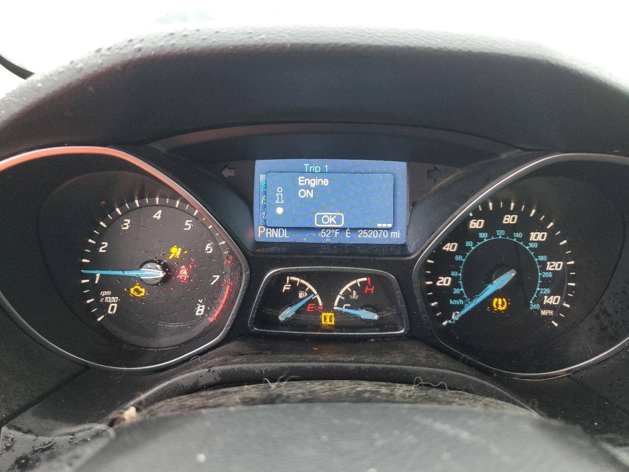 2013 Ford Focus VIN 1FADP3F28DL313962 Copart auction photo, front end damage thumbnail 9