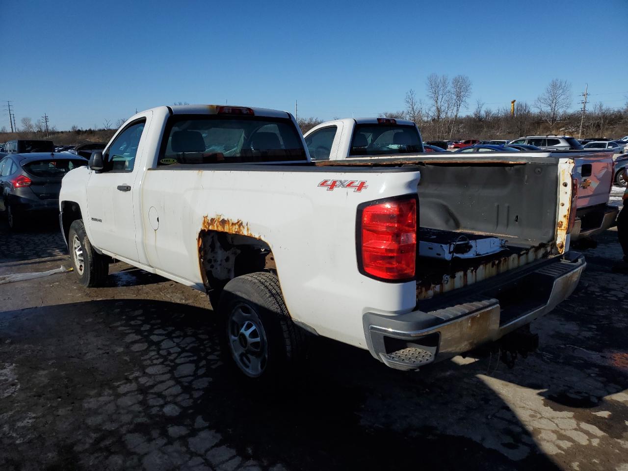 2015 Chevrolet Silverado VIN 1GC0KUEG2FZ518915 Copart auction photo, water/flood damage thumbnail 2