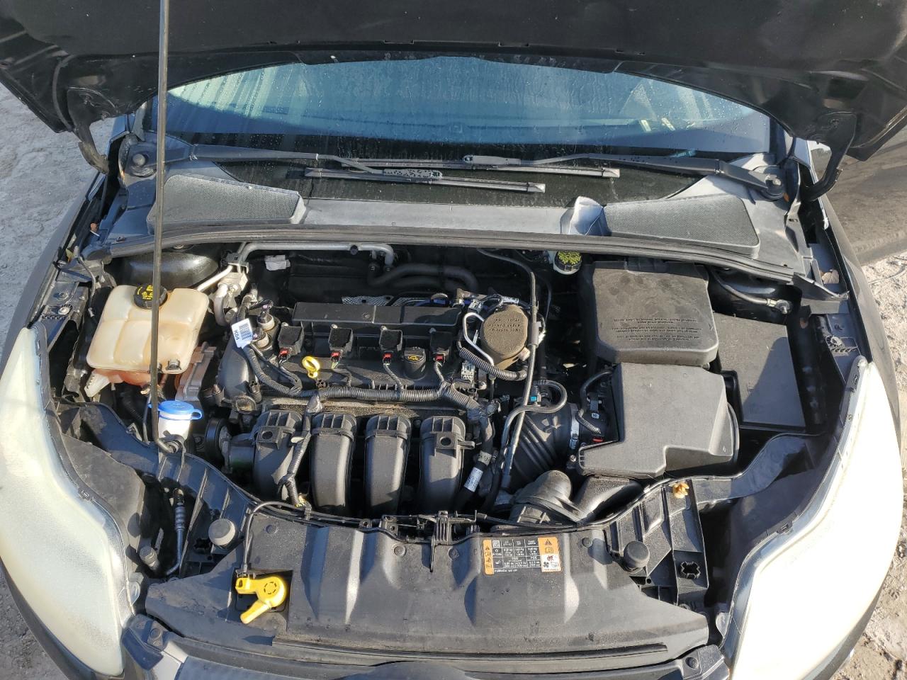 2014 Ford Focus VIN 1FADP3F2XEL405561 Copart auction photo, rear end damage thumbnail 13