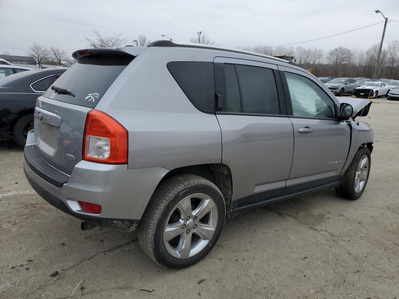 2014 Jeep Compass VIN 1C4NJCEB7ED894187 Copart auction photo, front end damage thumbnail 3