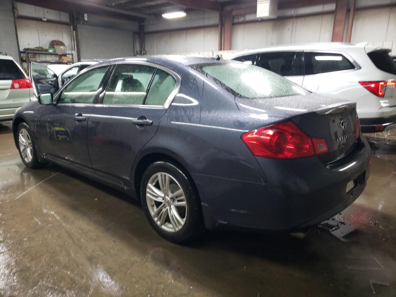 2011 Infiniti G VIN JN1DV6AR6BM452021 Copart auction photo, side damage thumbnail 2