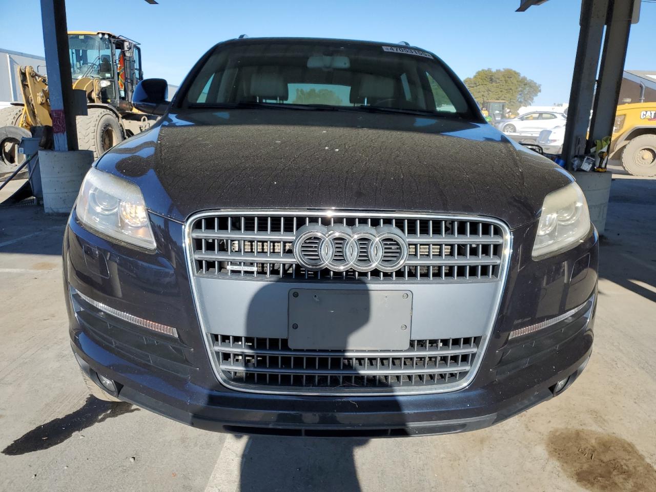 2007 Audi Q7 VIN WA1BY74L47D081418 Copart auction photo, front end damage thumbnail 5