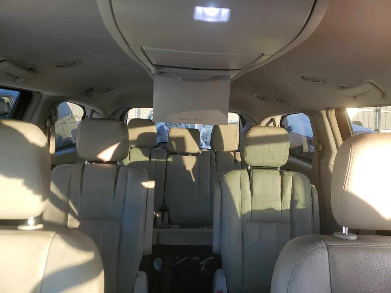 2012 Chrysler Town & Country VIN 2C4RC1BGXCR187949 Copart auction photo, front end damage thumbnail 10