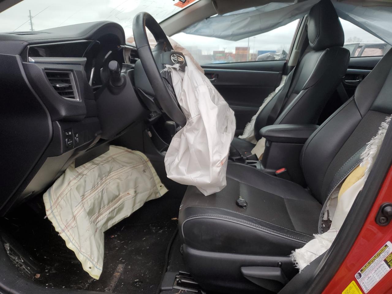 2015 Toyota Corolla VIN 2T1BURHE3FC234228 Copart auction photo, front end damage thumbnail 7