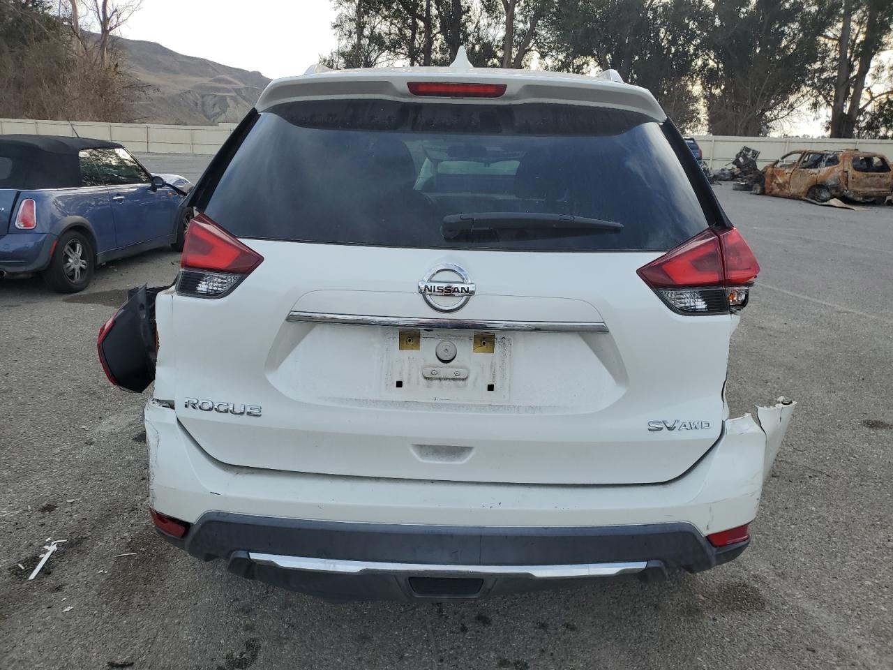 2018 Nissan Rogue VIN KNMAT2MV2JP587498 Copart auction photo, all over damage thumbnail 6