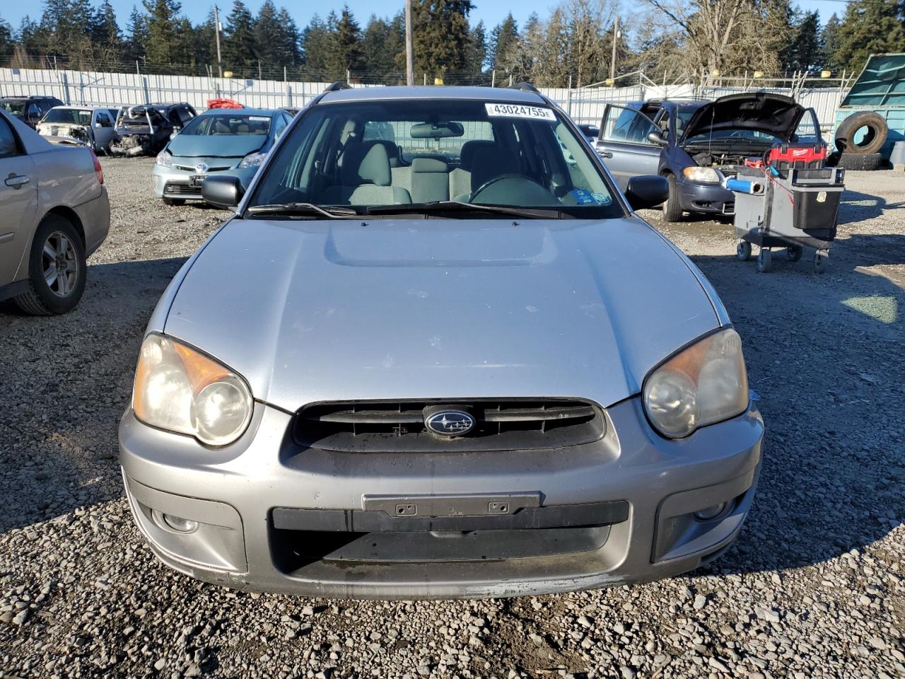 2004 Subaru Impreza VIN JF1GG68524G815039 Copart auction photo, mechanical / side damage thumbnail 5