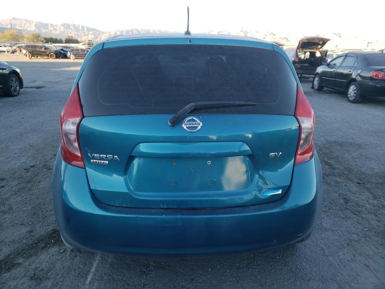 2014 Nissan Versa VIN 3N1CE2CP8EL383525 Copart auction photo, front end / side damage thumbnail 6
