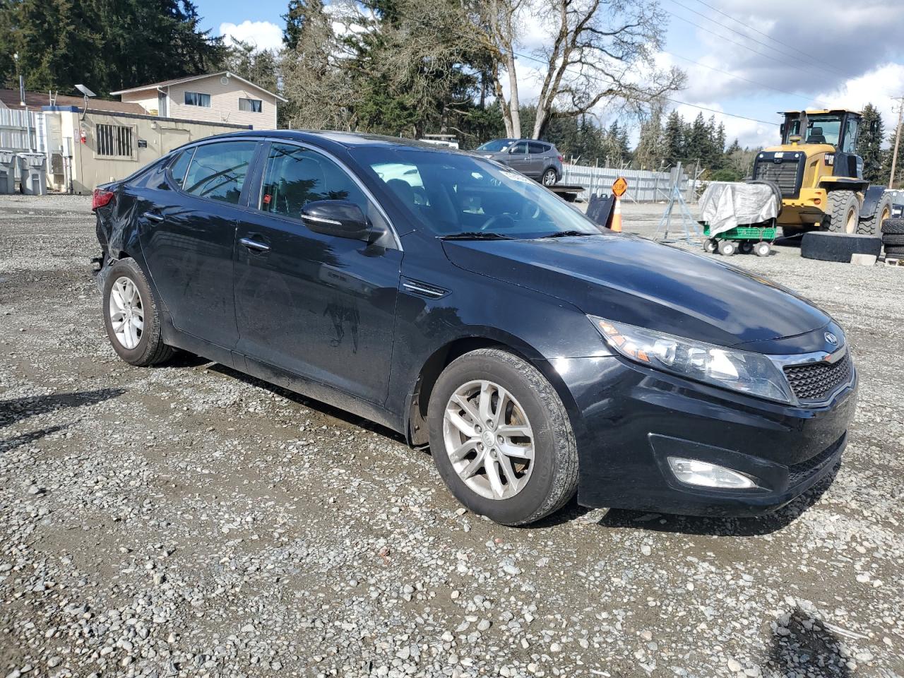 2013 KIA Optima VIN 5XXGM4A76DG256461 Copart auction photo, rear end damage thumbnail 4