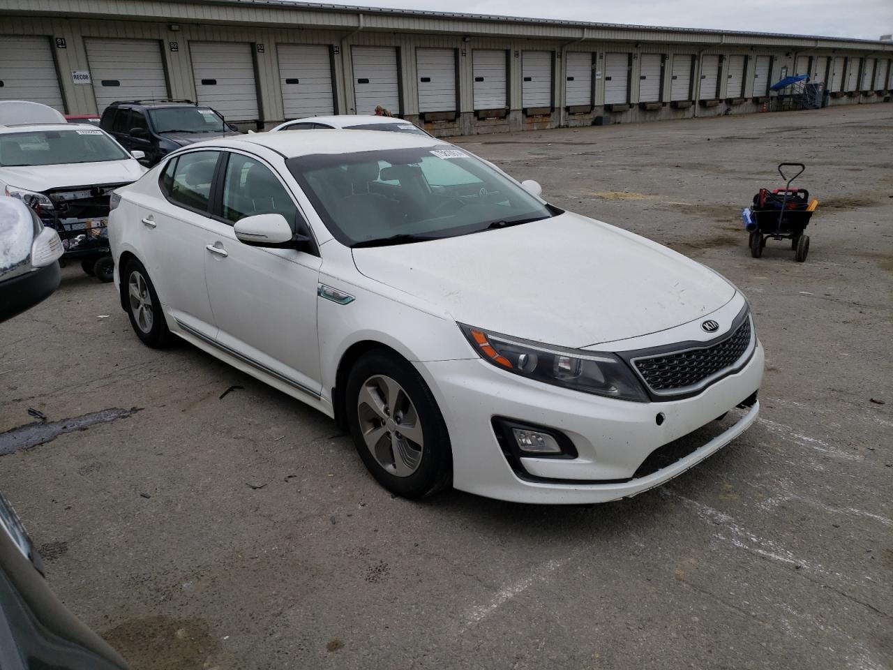2015 KIA Optima VIN KNAGM4AD5F5087771 Copart auction photo, front end damage thumbnail 4