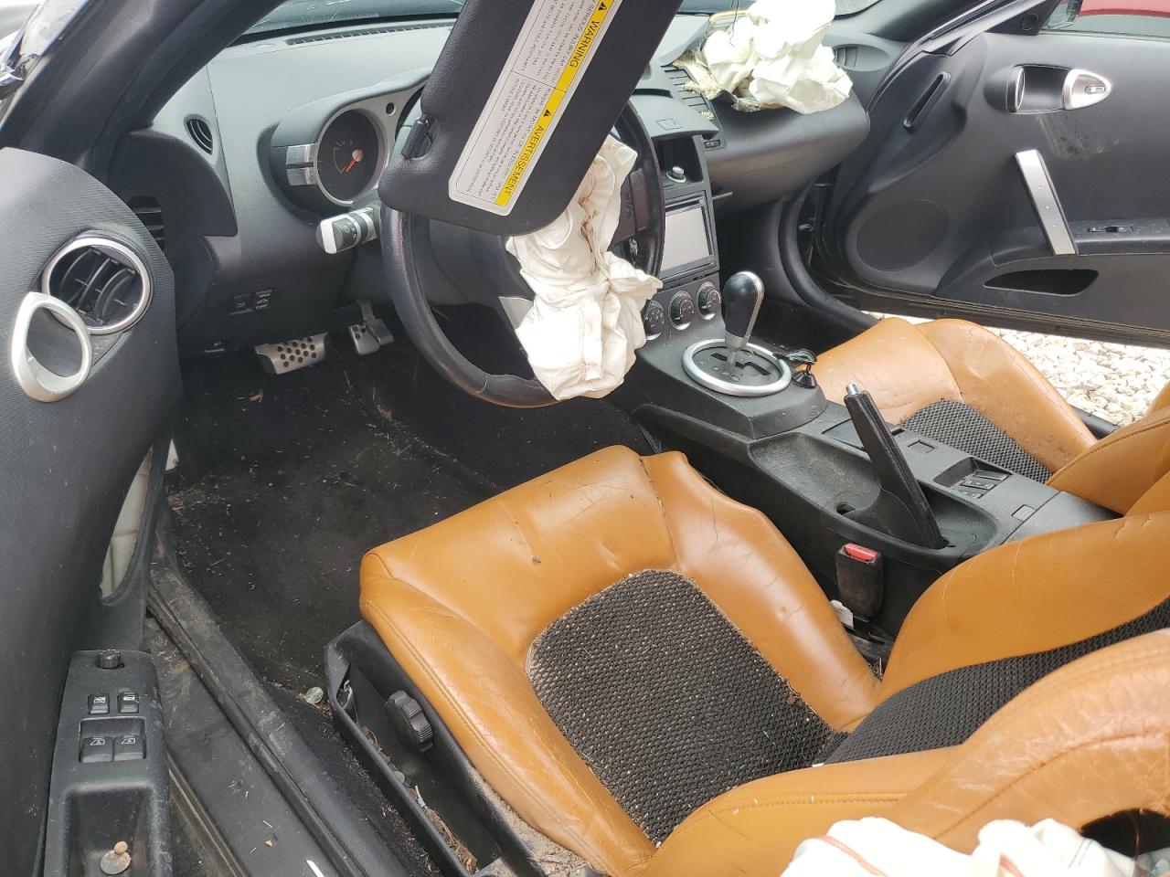 2005 Nissan 350Z VIN JN1AZ36A85M753581 Copart auction photo, all over damage thumbnail 8