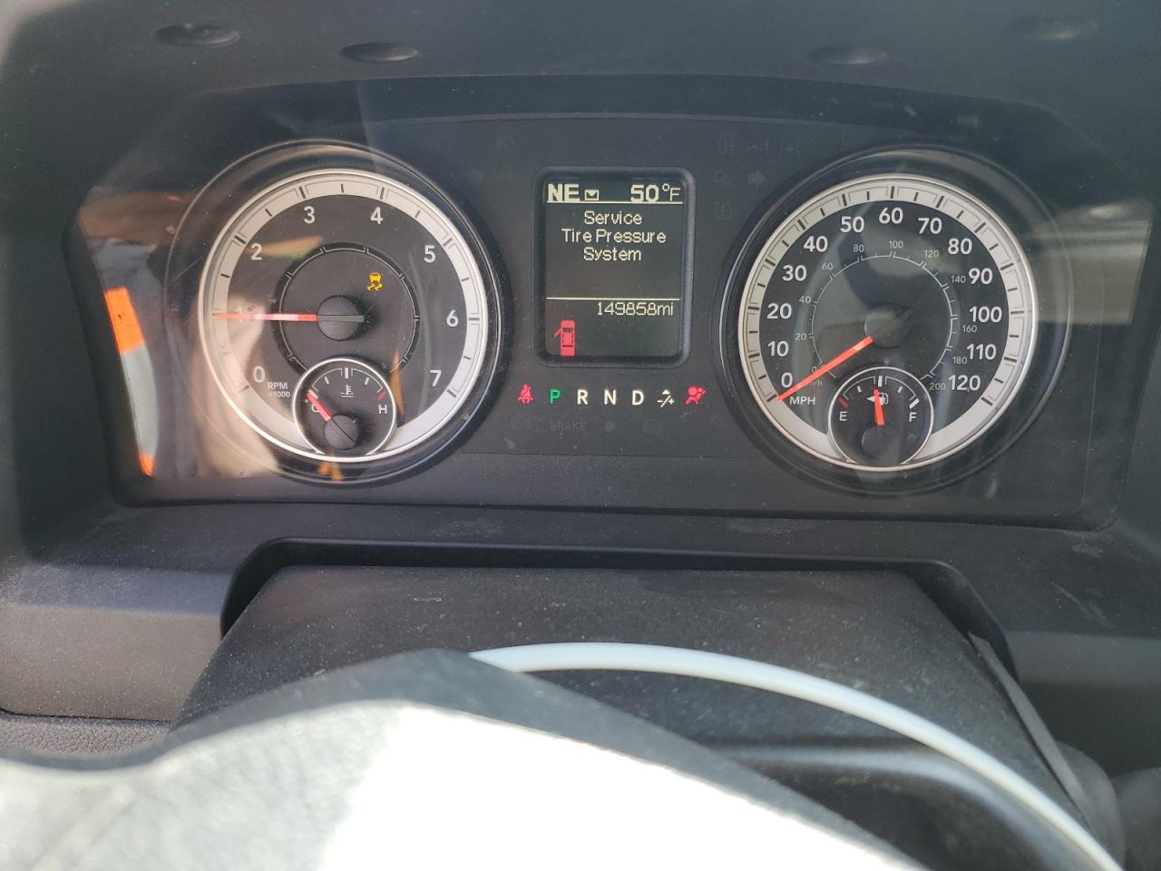 2016 RAM 1500 VIN 3C6JR6DT8GG183419 Copart auction photo, front end / side damage thumbnail 9