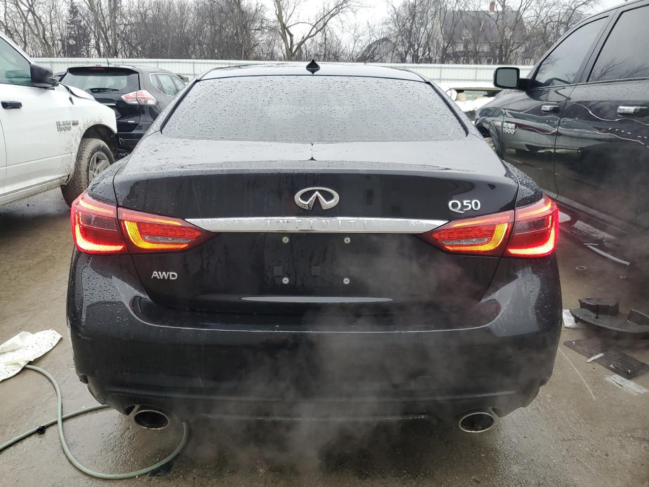 2021 Infiniti Q50 VIN JN1EV7BR6MM750287 Copart auction photo, front end damage thumbnail 6