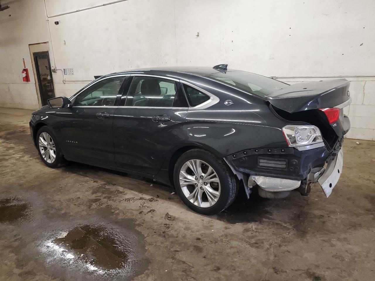 2015 Chevrolet Impala VIN 2G1125S3XF9116896 Copart auction photo, rear end / side damage thumbnail 2