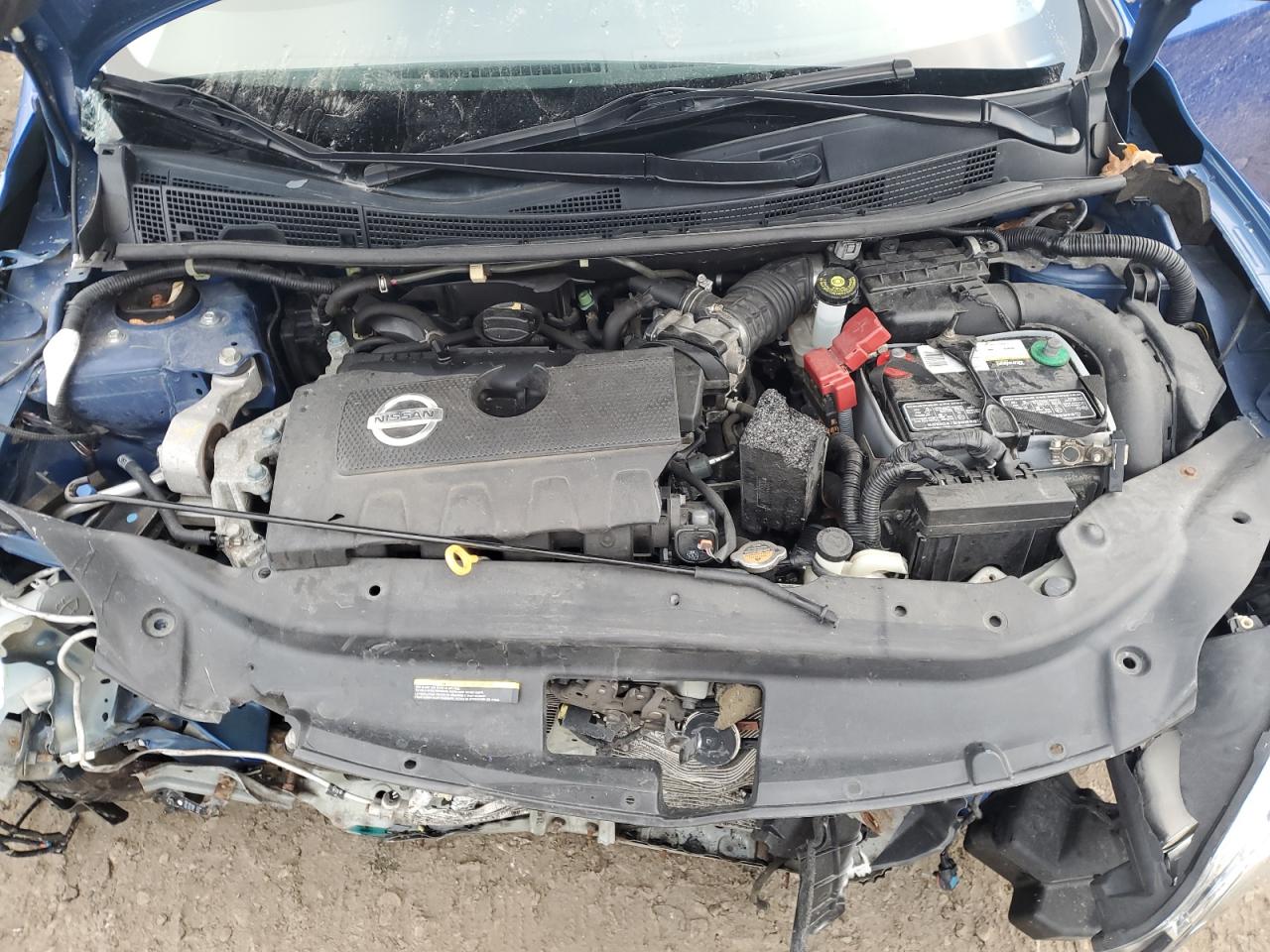 2013 Nissan Sentra VIN 3N1AB7AP4DL761273 Copart auction photo, front end / side damage thumbnail 11