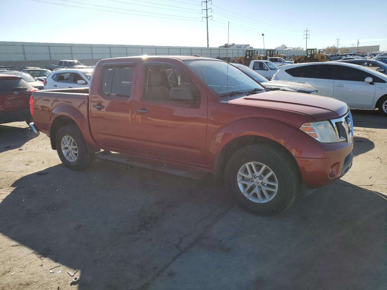 2016 Nissan Navara (Frontier) VIN 1N6AD0EV2GN751611 Copart auction photo, front end damage thumbnail 4