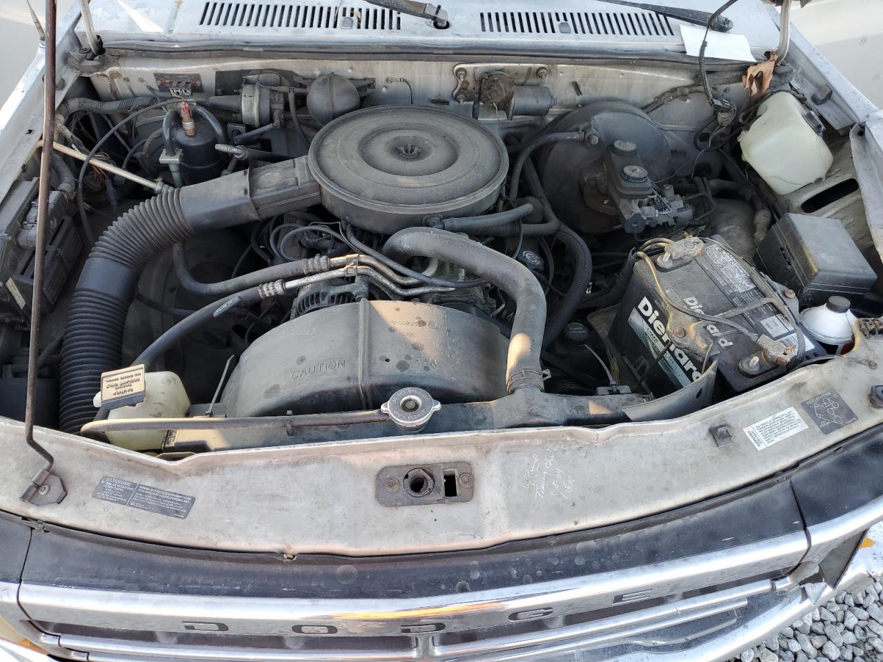 1995 Dodge Dakota VIN 1B7GL23X2SS369220 Copart auction photo, front end damage thumbnail 11