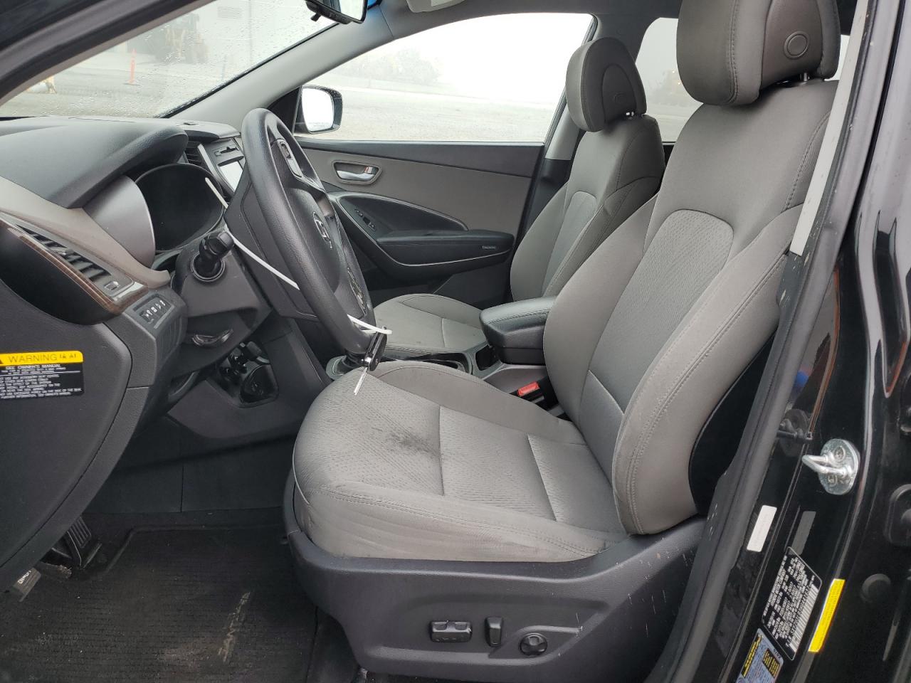 2017 Hyundai Santa Fe VIN 5XYZU3LB3HG441637 Copart auction photo, front end damage thumbnail 7