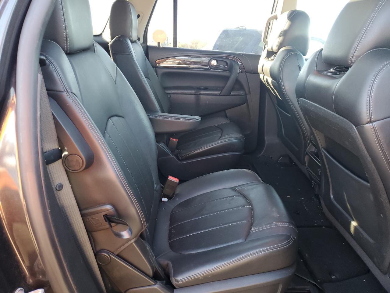 2015 Buick Enclave VIN 5GAKVBKD3FJ290860 Copart auction photo, front end / undercarriage damage thumbnail 11