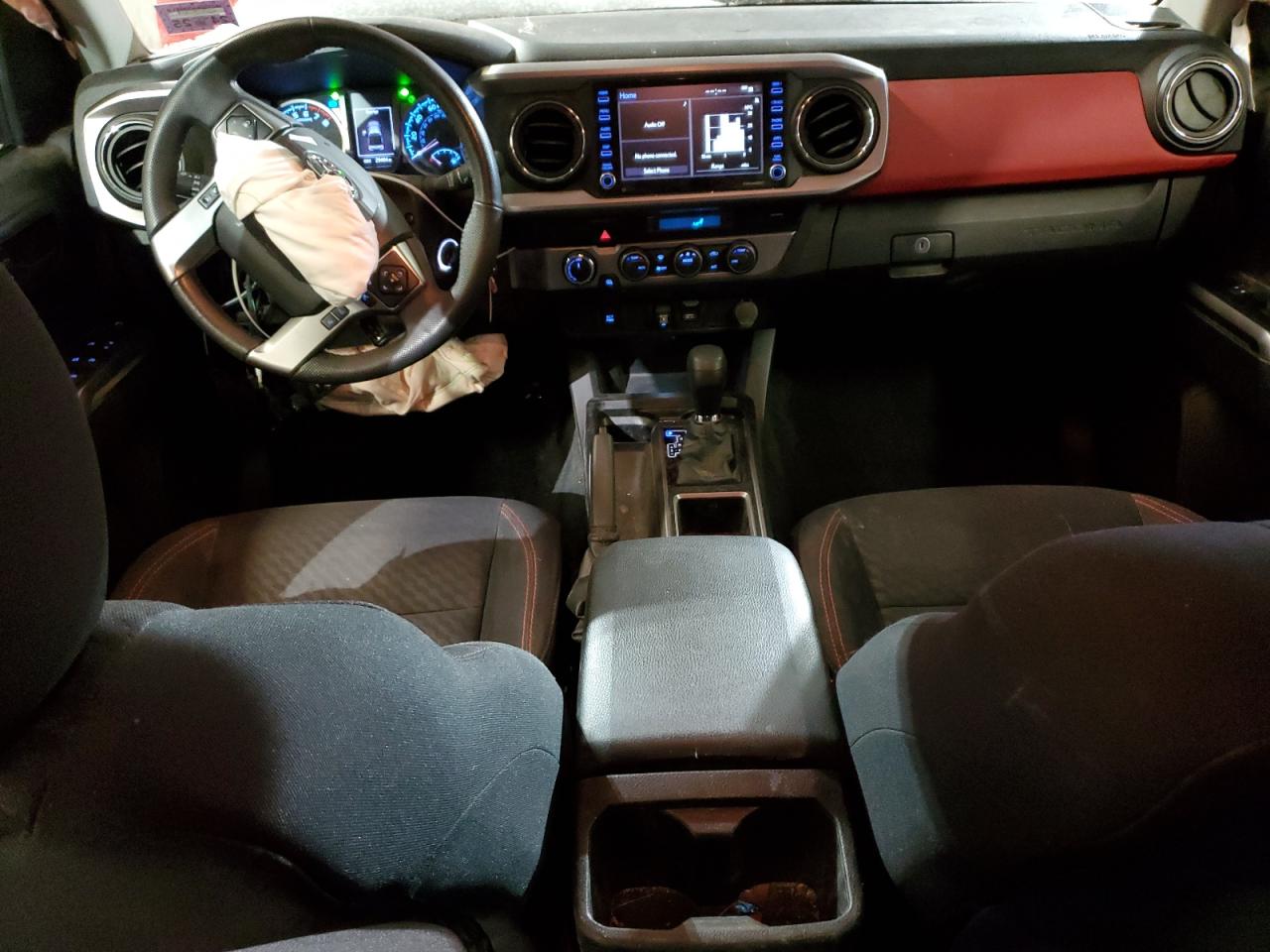 2021 Toyota Tacoma VIN 3TMCZ5AN8MM384185 Copart auction photo, front end / minor dent/scratches damage thumbnail 8