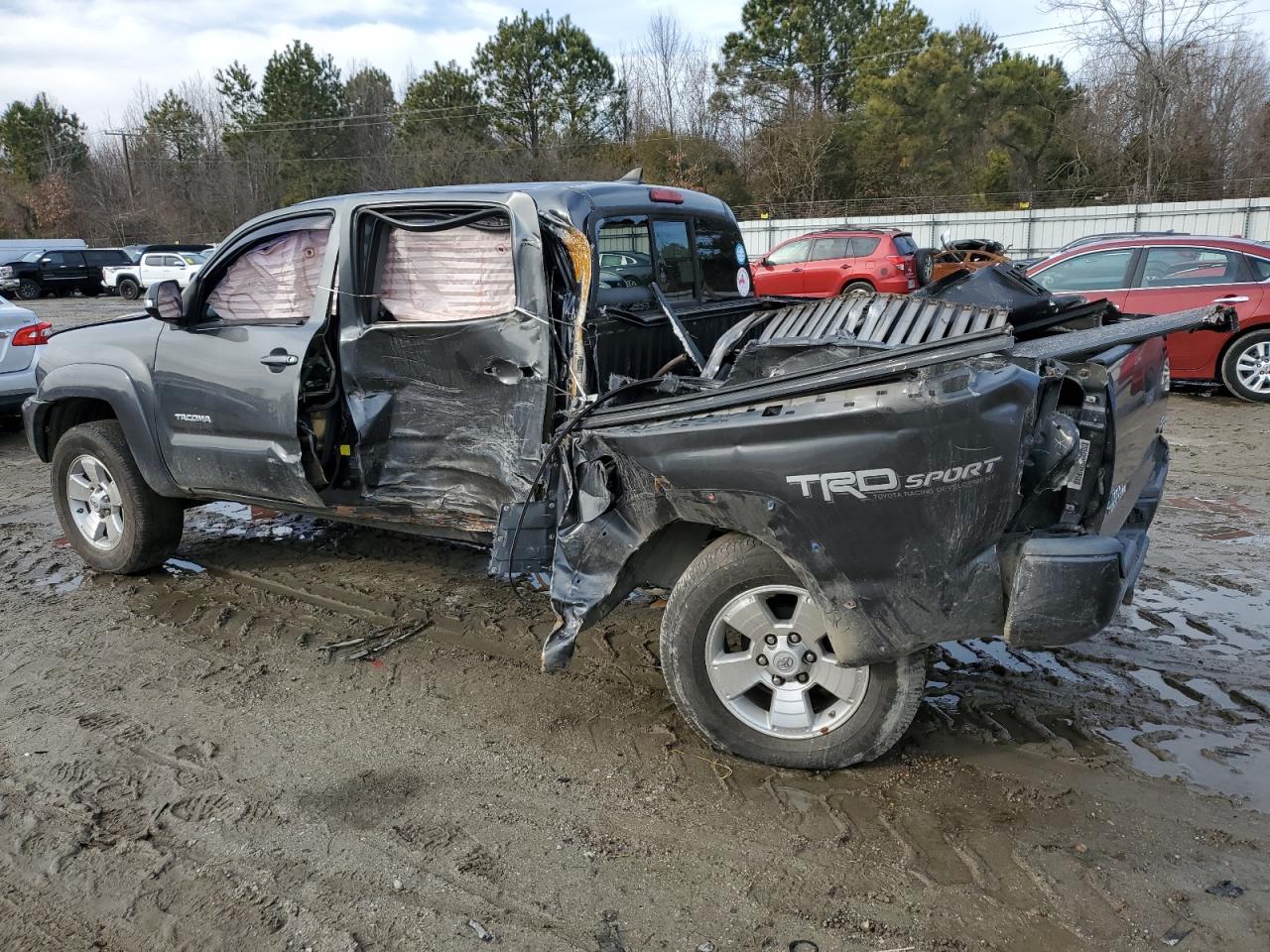 2014 Toyota Tacoma VIN 3TMJU4GN7EM160396 Copart auction photo, all over / minor dent/scratches damage thumbnail 2