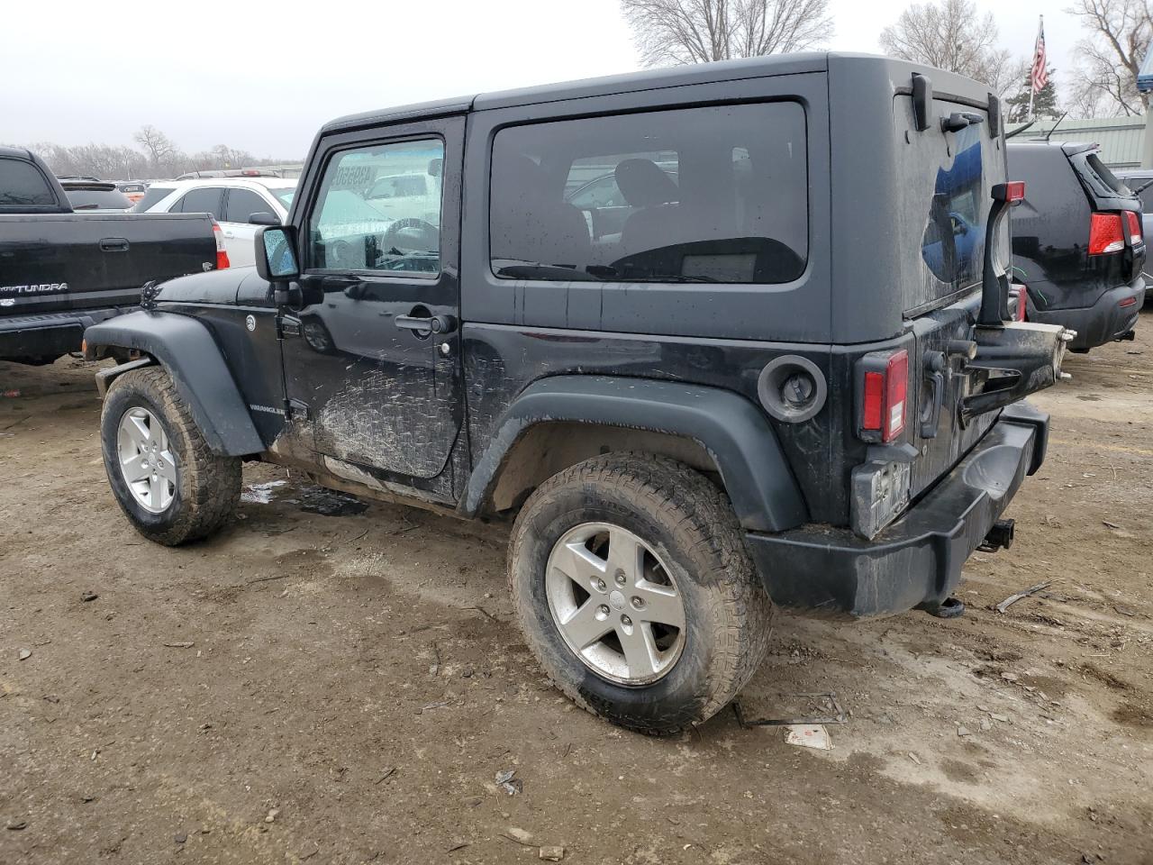 2013 Jeep Wrangler VIN 1C4AJWAG0DL692040 Copart auction photo, front end damage thumbnail 2