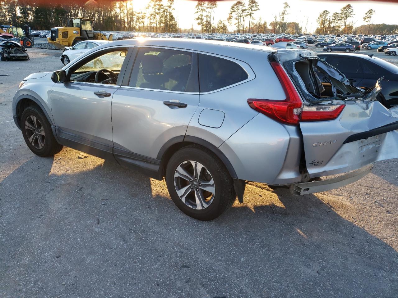 2017 Honda CR-V VIN 2HKRW6H3XHH220204 Copart auction photo, rear end / side damage thumbnail 2