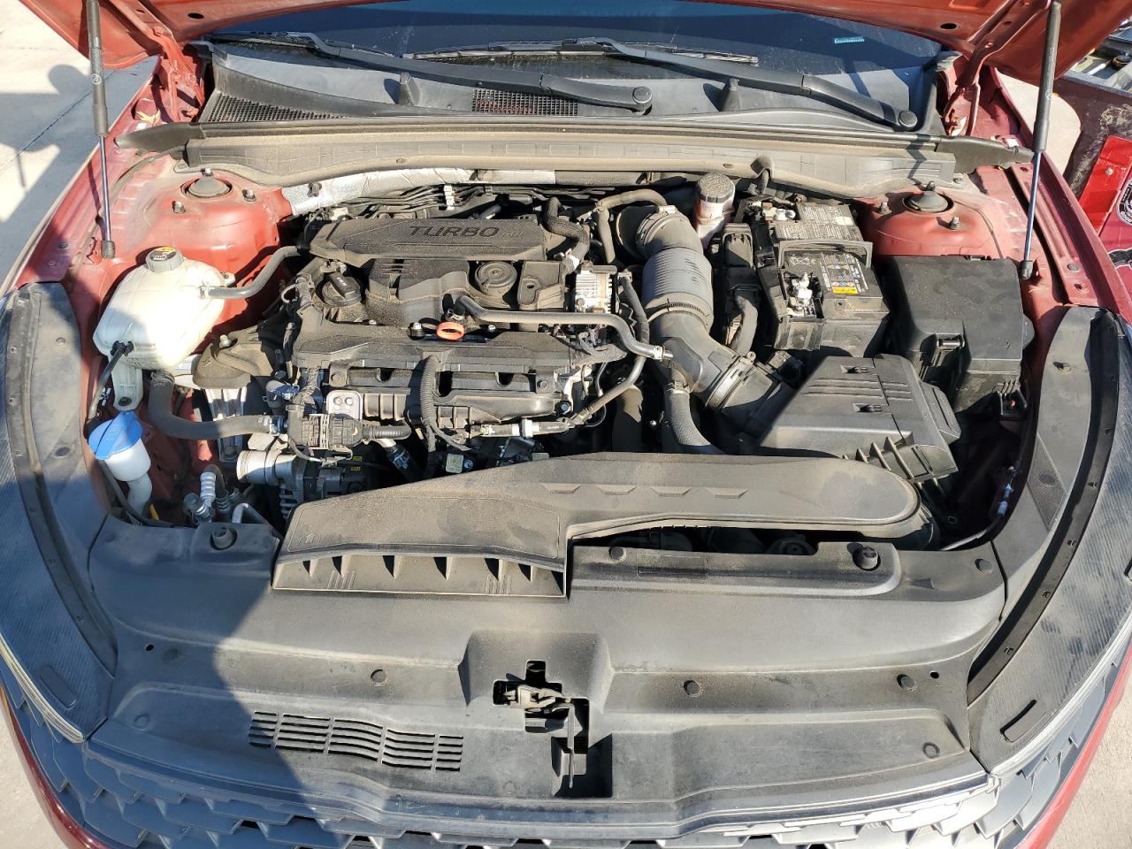 2021 KIA K5 VIN 5XXG24J26MG007863 Copart auction photo, rear end damage thumbnail 11
