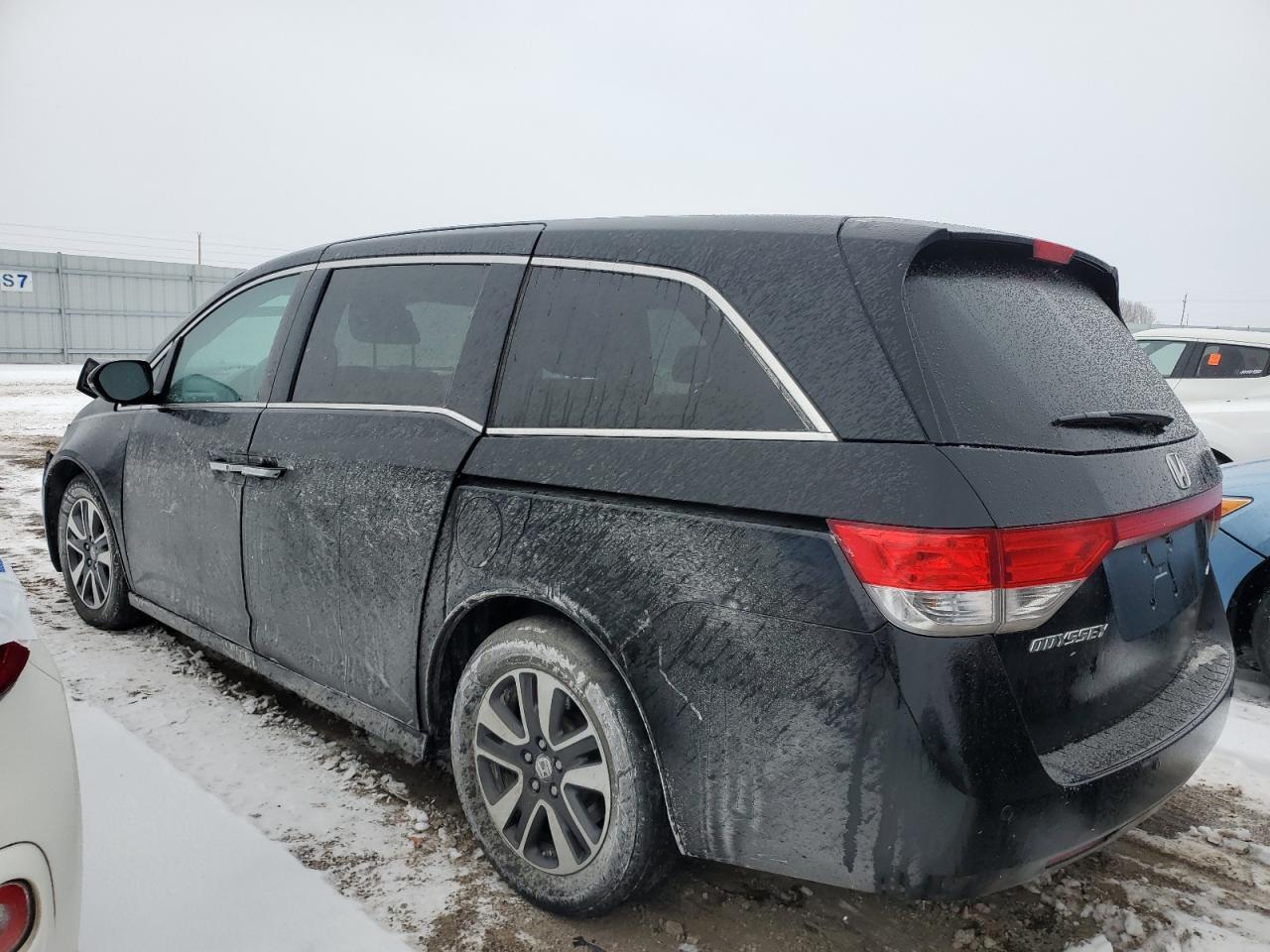 2016 Honda Odyssey VIN 5FNRL5H95GB153547 Copart auction photo, front end / hail damage thumbnail 2