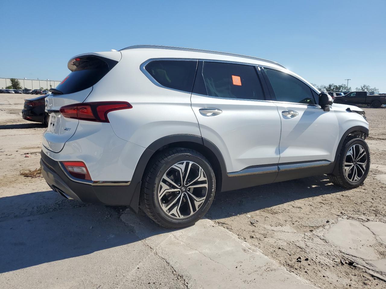 2020 Hyundai Santa Fe VIN 5NMS53AA2LH167595 Copart auction photo, front end damage thumbnail 3