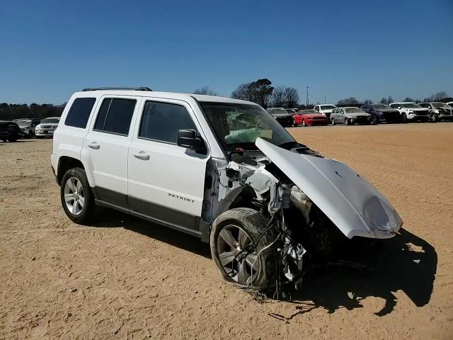 2017 Jeep Liberty (Patriot) VIN 1C4NJPBB9HD157606 Copart auction photo, front end / side damage thumbnail 12