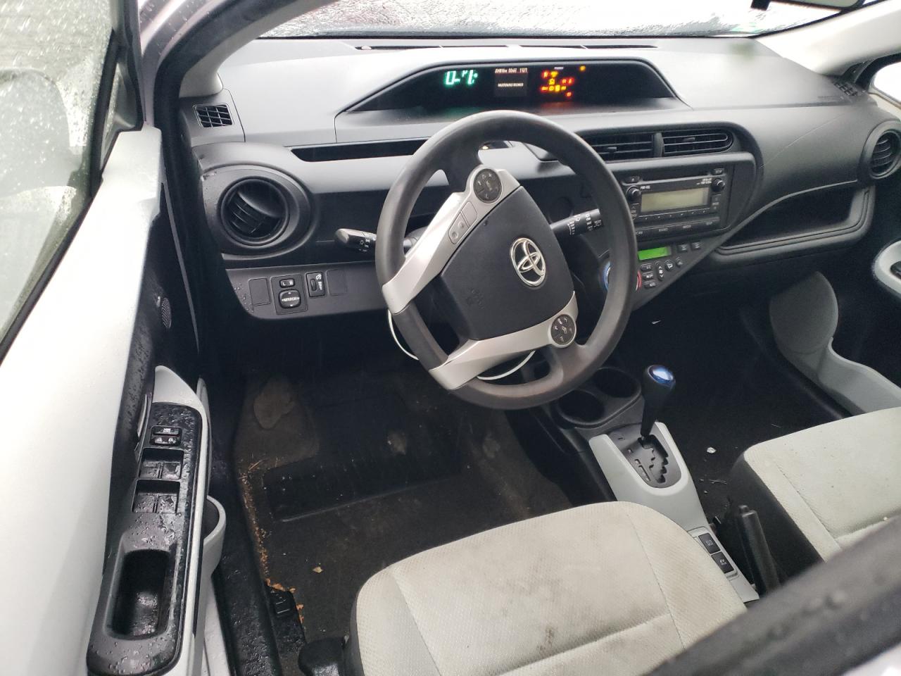 2013 Toyota Prius VIN JTDKDTB39D1530604 Copart auction photo, all over damage thumbnail 8